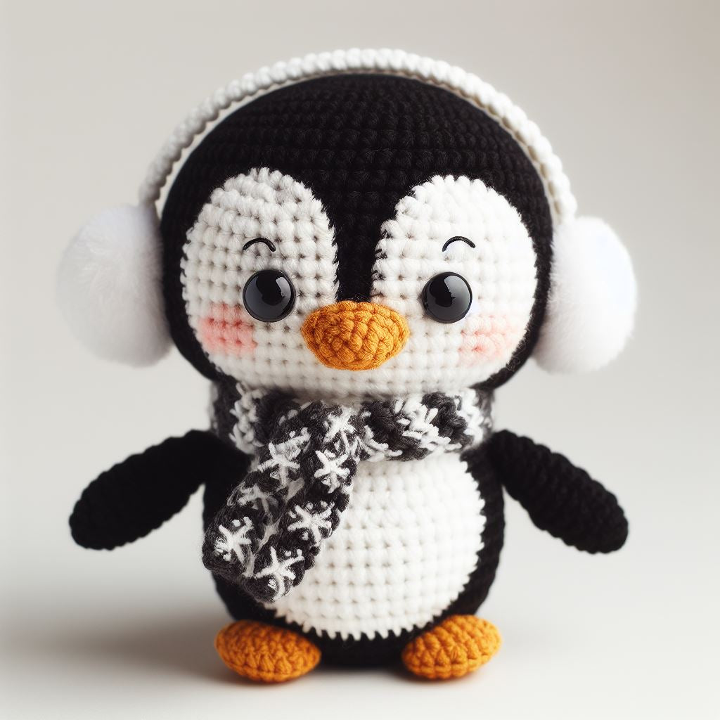 Amigurumi Pinguin – Häkelanleitung