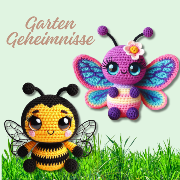 2 in 1: Garten Geheimnisse – Häkelanleitung